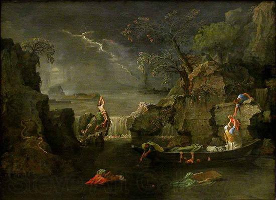 Nicolas Poussin L Hiver ou Le Deluge Germany oil painting art